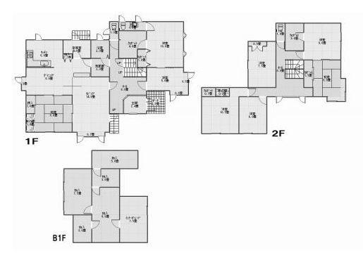 Floor plan. 29,800,000 yen, 8LDK, Land area 310.2 sq m , Building area 345.87 sq m