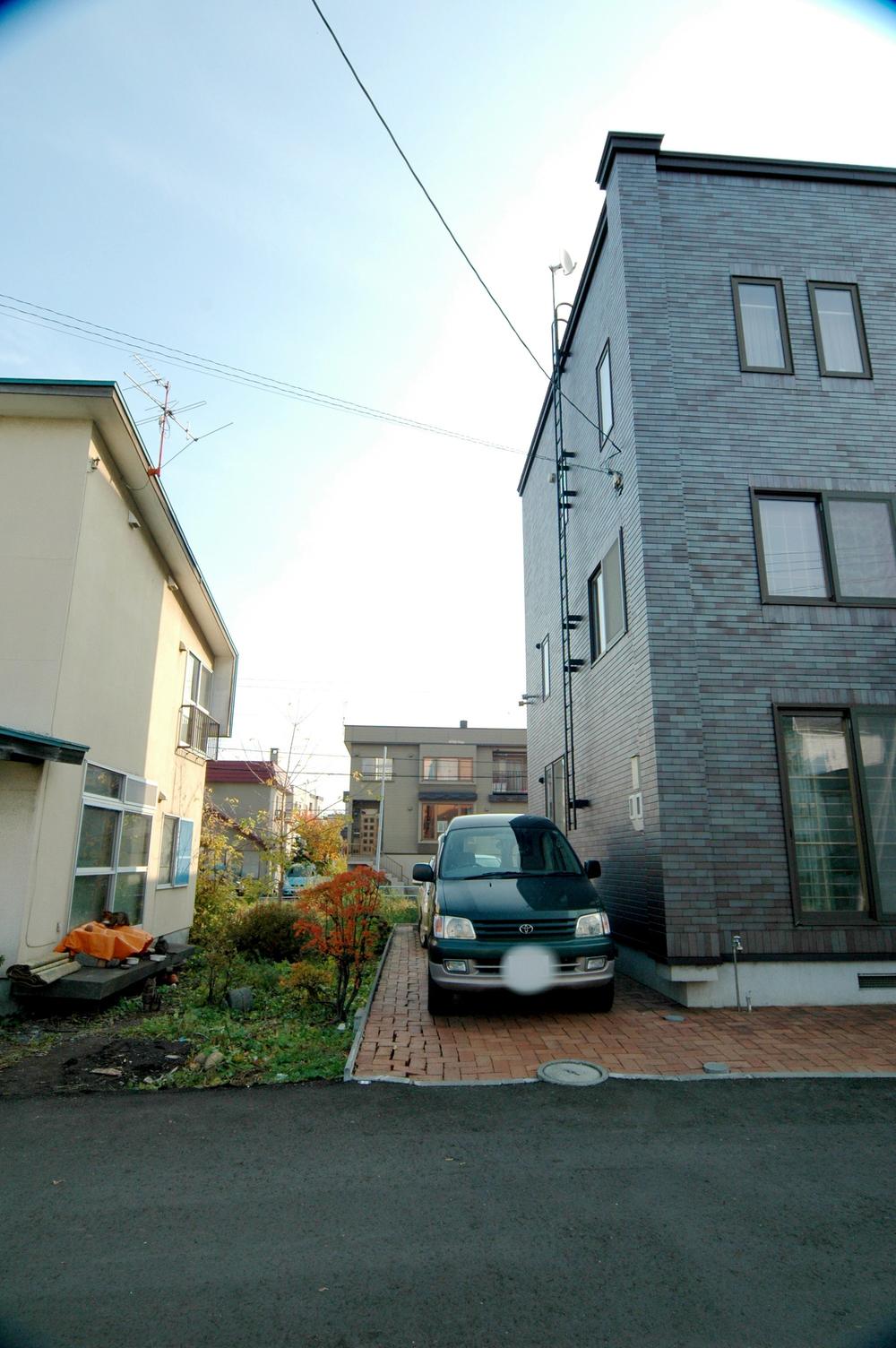 Parking lot. Parking space