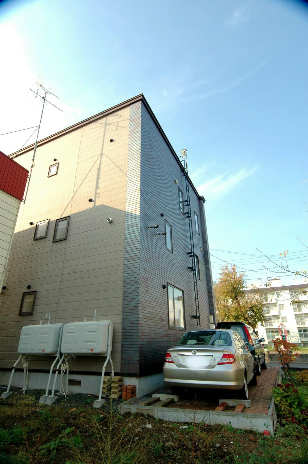 Parking lot. Parking space