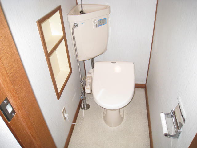 Toilet. Washlet is equipped.