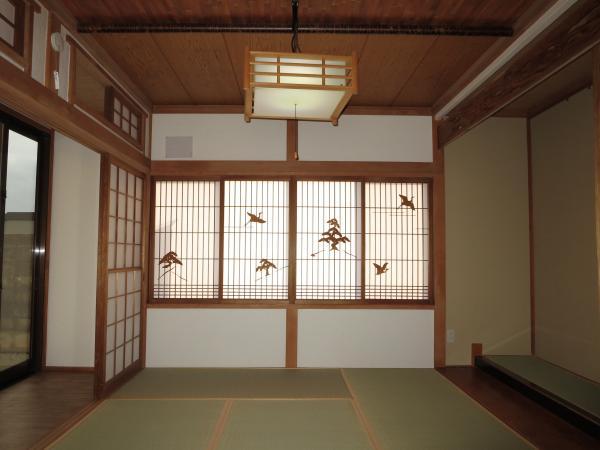 Non-living room. First floor Japanese-style room 6 quires (tatami mat replacement) It is a must!