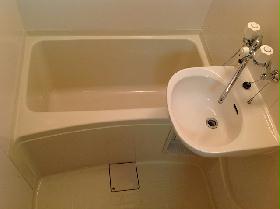 Bath. With bathroom dryer