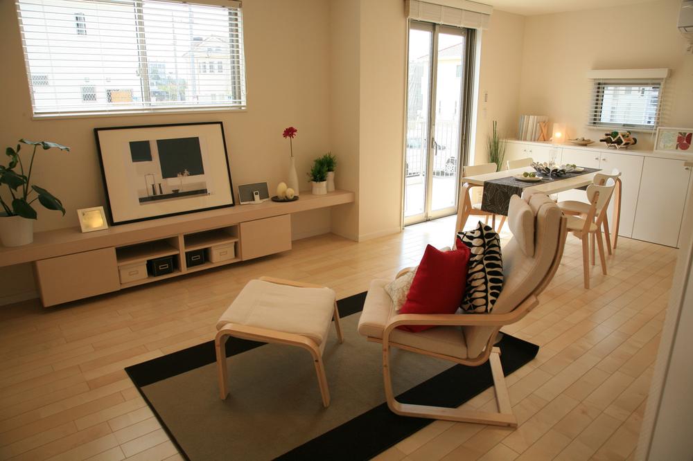 Model house photo. Chiyo months hill model house / Kobe Tarumi-ku,