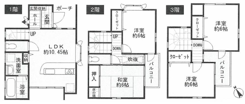 Floor plan. 18,800,000 yen, 4LDK, Land area 100 sq m , Building area 88.69 sq m