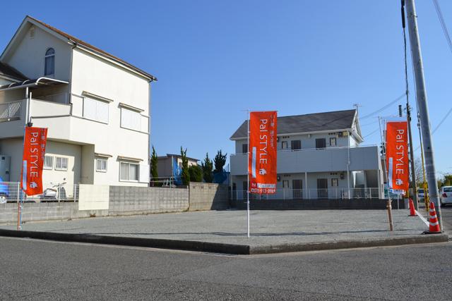 Local land photo. It is a feeling of opening a lot of corner lot