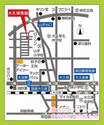 Local guide map