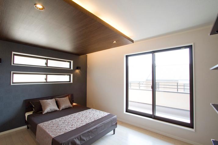 Model house photo. Model house of the neighborhood in the public.