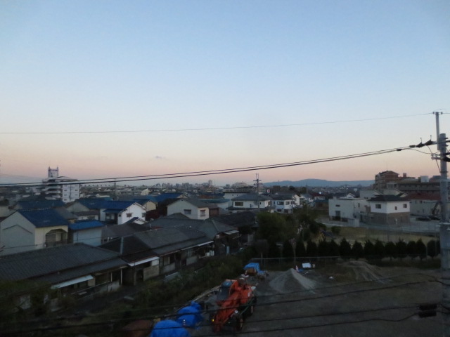 Kitchen. Akashi Kaikyo Bridge towards the balcony far away ・ ・ ・