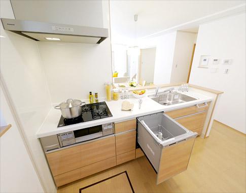 Kitchen. No. 2 place ・ Model house