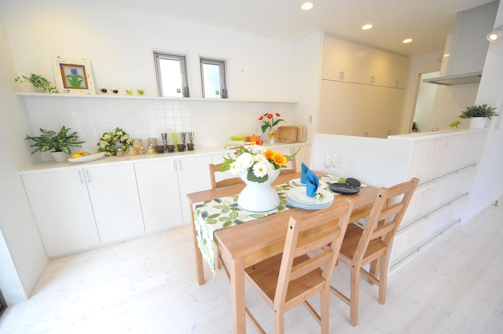 Model house photo. Scandinavian modern style / Kakogawa-cho Onoe