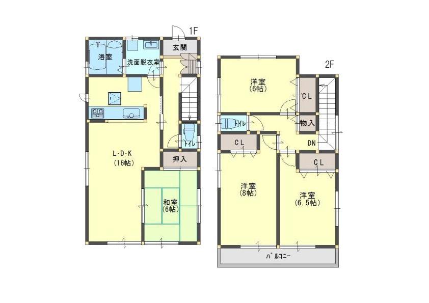 29,800,000 yen, 3LDK, Land area 130.79 sq m , Building area 96.88 sq m 2 Building