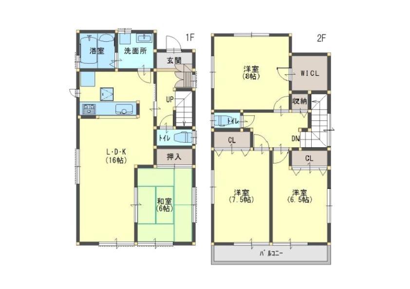 29,800,000 yen, 3LDK, Land area 130.79 sq m , Building area 96.88 sq m 3 Building