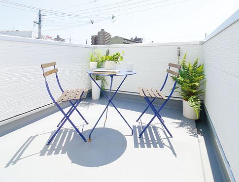 Balcony.  [No. 1 destination model house]  ※ The photograph is an image