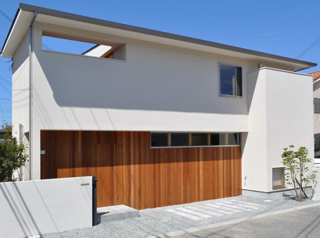 Building plan example (exterior photos).  ☆ Our construction cases ☆ 