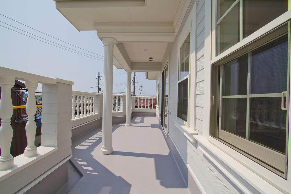 Other. Our model house in public in the city Very large balcony! 