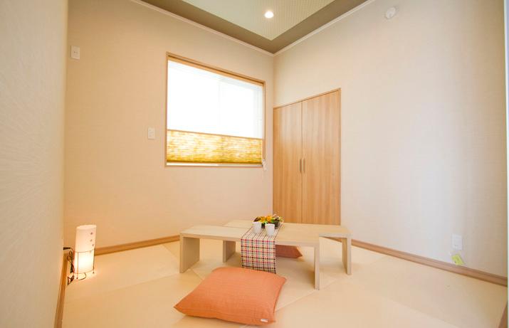 Model house photo. Model house being published in Akashi city. 