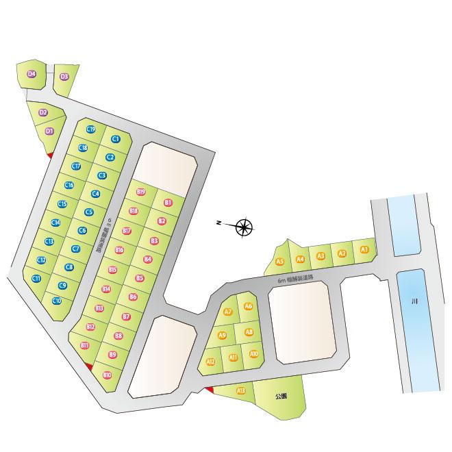 The entire compartment Figure. All 55 large subdivision of compartment. 