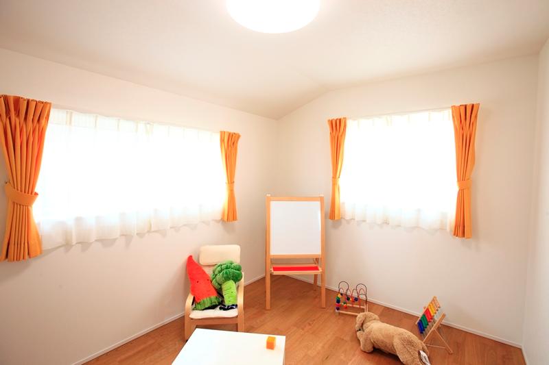 Model house photo. Children's room