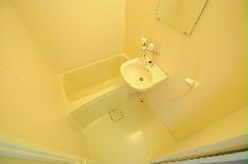 Bath. Washbasin unit type