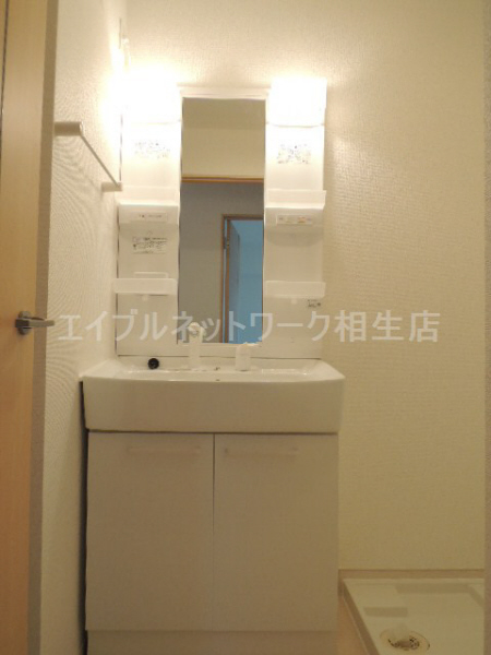 Washroom. The model image