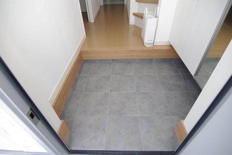 Entrance. On the right-hand side on the front door, There are shoes BOX!