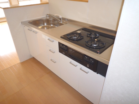 Kitchen. 3-neck gas system Kitchen!