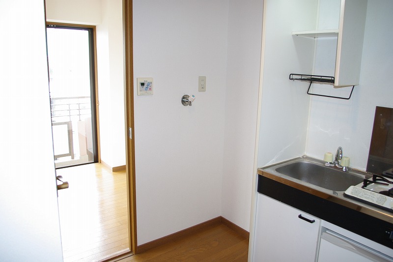 Other Equipment. You can washing machine installed in a room