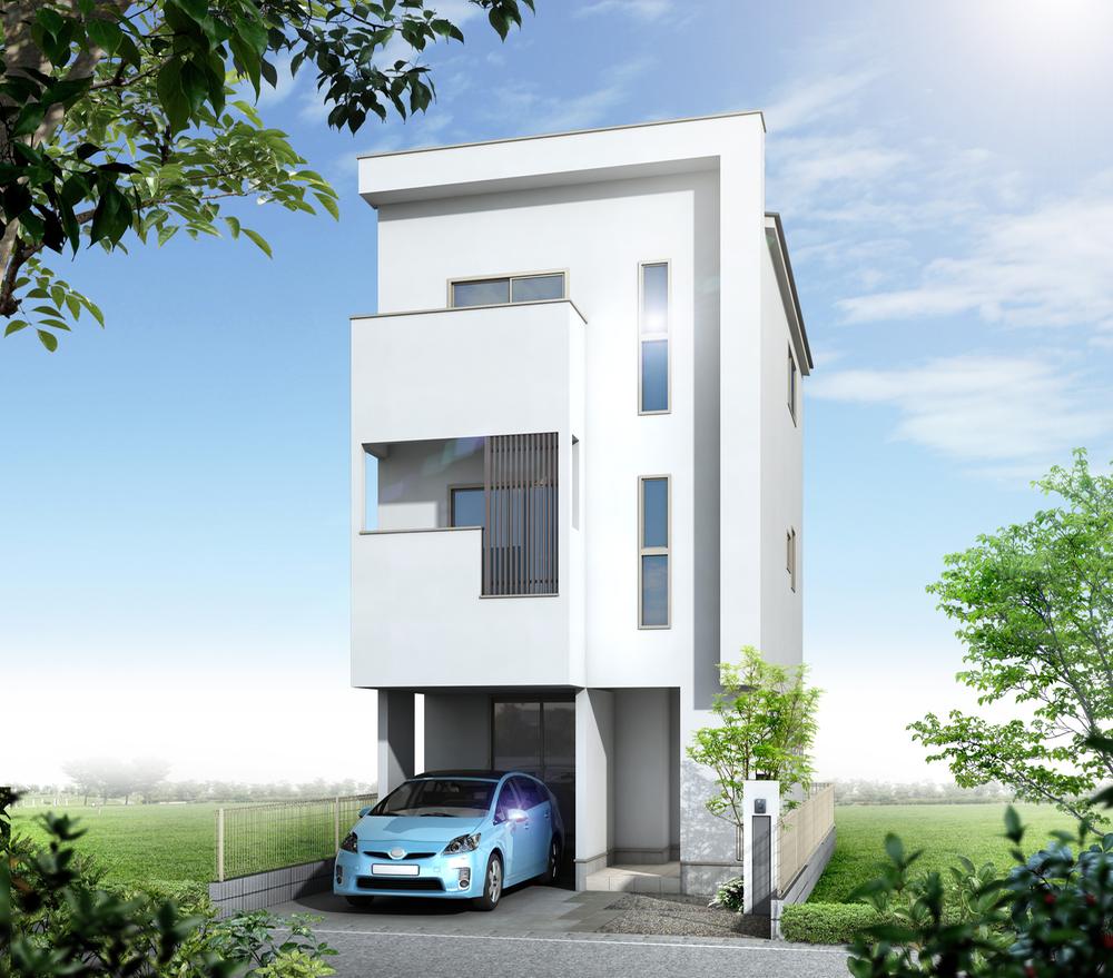 Building plan example (Perth ・ appearance). Image is a Perth. 