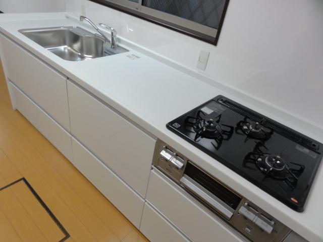 Kitchen. System kitchen had made