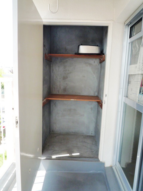 Receipt. Veranda ・ Storage space