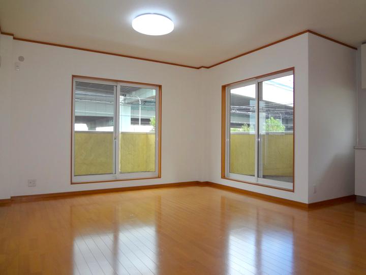 Living. Two-plane daylight, It is very bright living