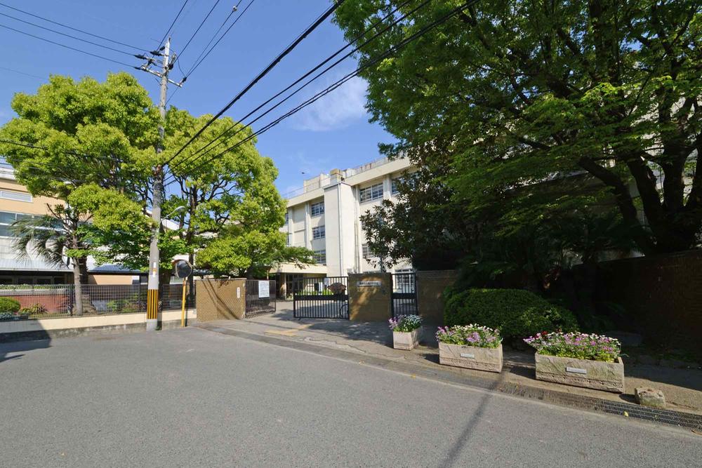 Junior high school. Tsukaguchi 740m until junior high school