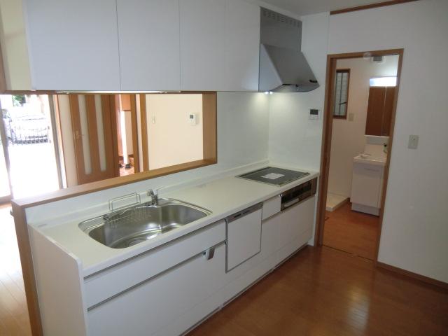 Kitchen. Local photo (kitchen) Slide storage! Water purifier with shower!