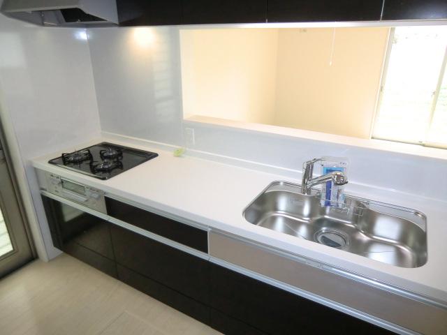 Kitchen. Local photo (kitchen) Slide storage! Water purifier with shower!