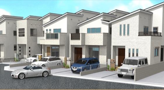 Rendering (appearance). (The company construction cases)