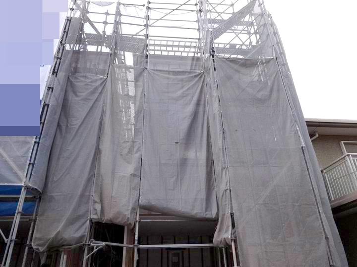 Local appearance photo. Outer wall, High mechanical strength, High durability, It has adopted an anti-fireproof products