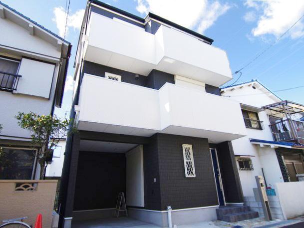 Local appearance photo. It will be in the non-resident property after construction! JR line, 2 wayside use of Hankyu lines have become possible!