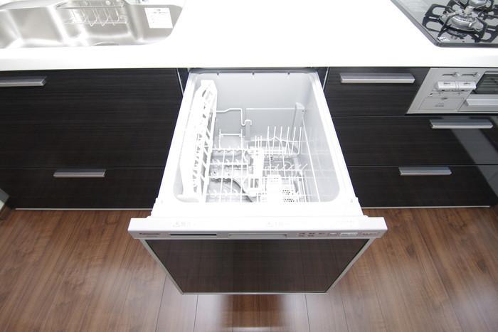 Kitchen. Mom is also a great help with the dishwasher.