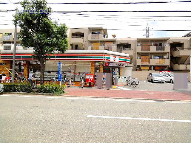 Convenience store. Seven-Eleven Amagasaki Shido 400m up to 1-chome