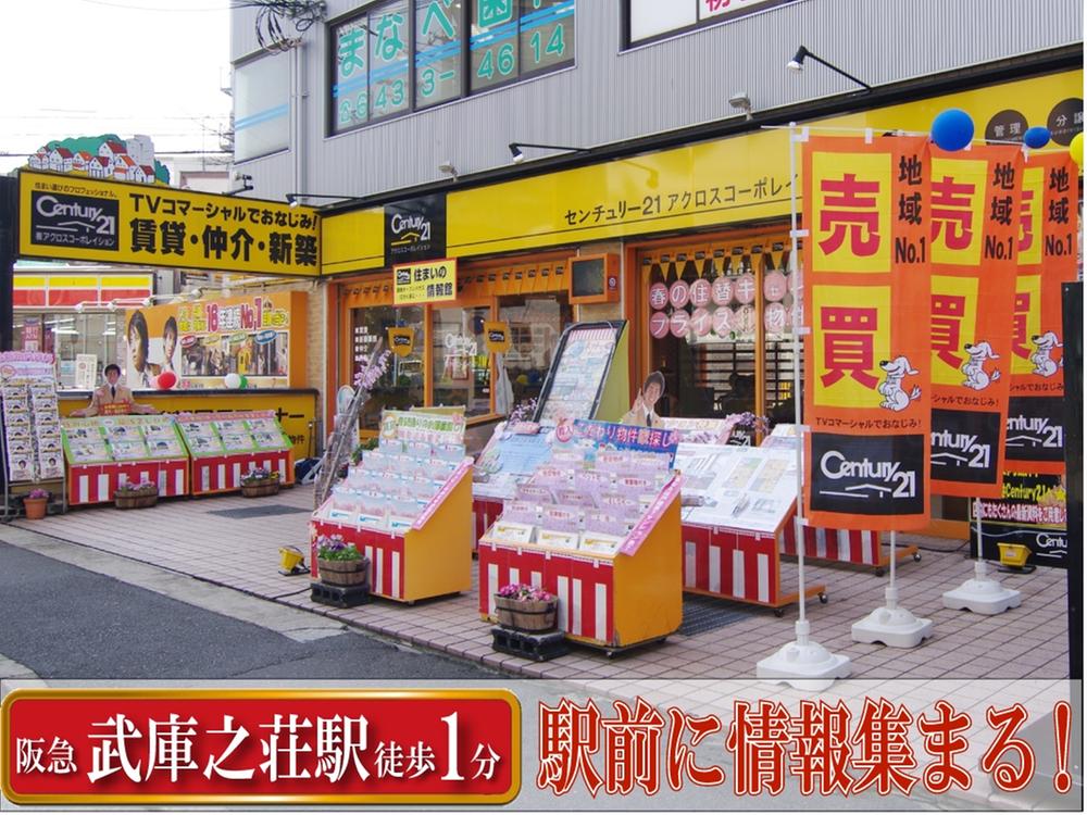 Other. Gather information in front of the station! 