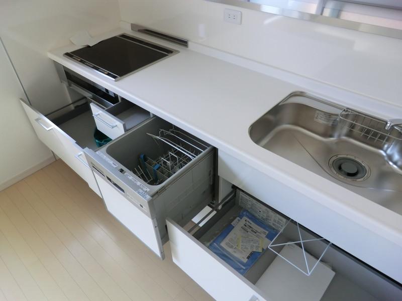 Kitchen. In storage is also rich kitchen with dishwasher