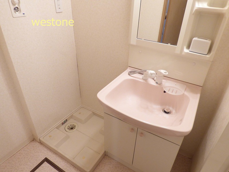 Other. Shampoo dresser, Washing machine in the room