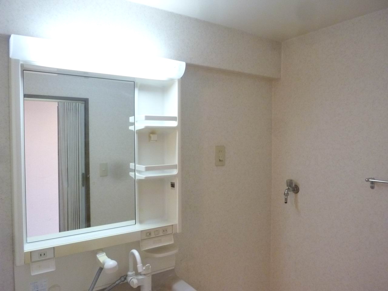Washroom. Also with convenient movable shower head
