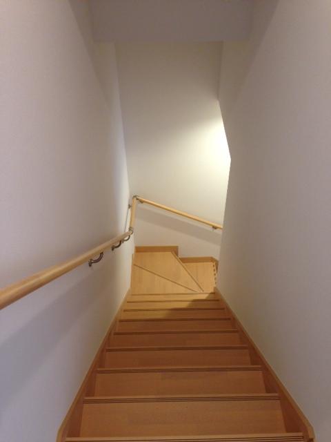 Other introspection. Staircase with handrails