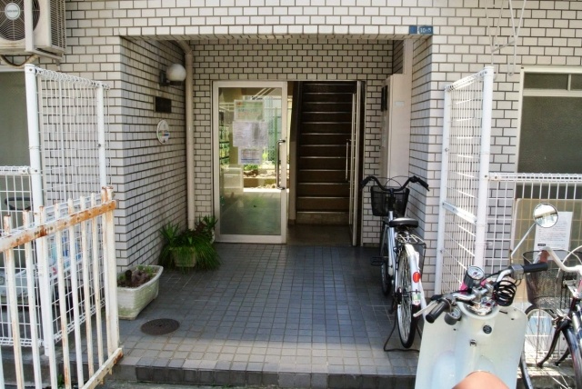 Entrance. Always clean entrance