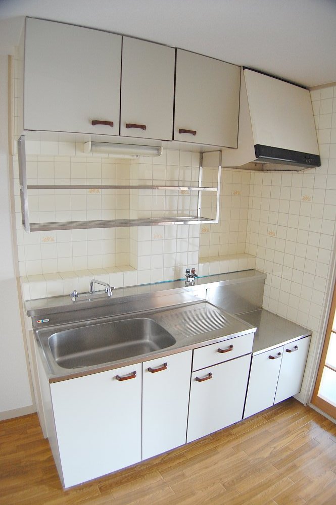 Kitchen. It is a simple kitchen!