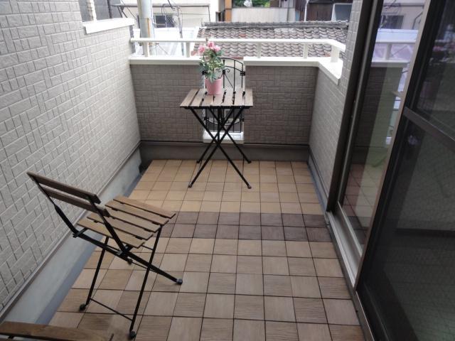 Balcony. Inner terrace