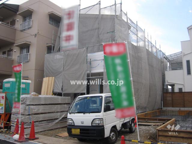 Local appearance photo. Property appearance (from the northeast side) ※ 2013 November 26, currently under construction