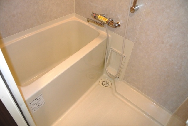 Bath. Precious space to wash away the fatigue of the day