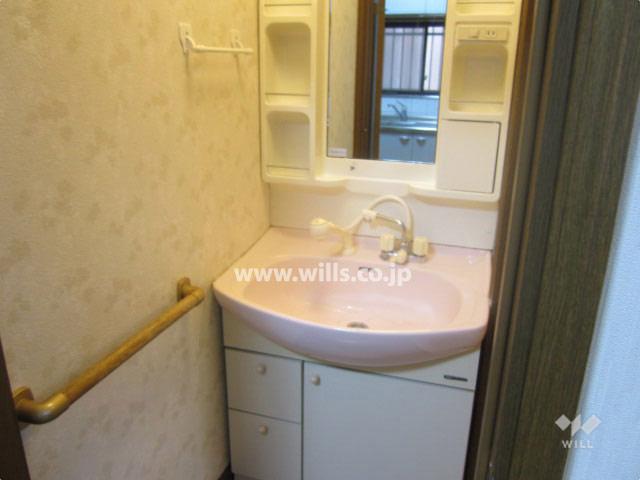 Wash basin, toilet. bathroom